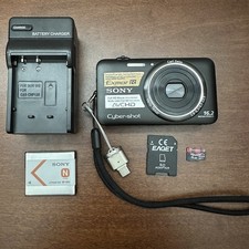 Sony Cyber-shot DSC-WX7 16.2MP Digital Camera - Black for sale
