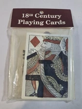 18TH CENTURY PLAYING CARD DECK Replica Vintage NEW Sealed