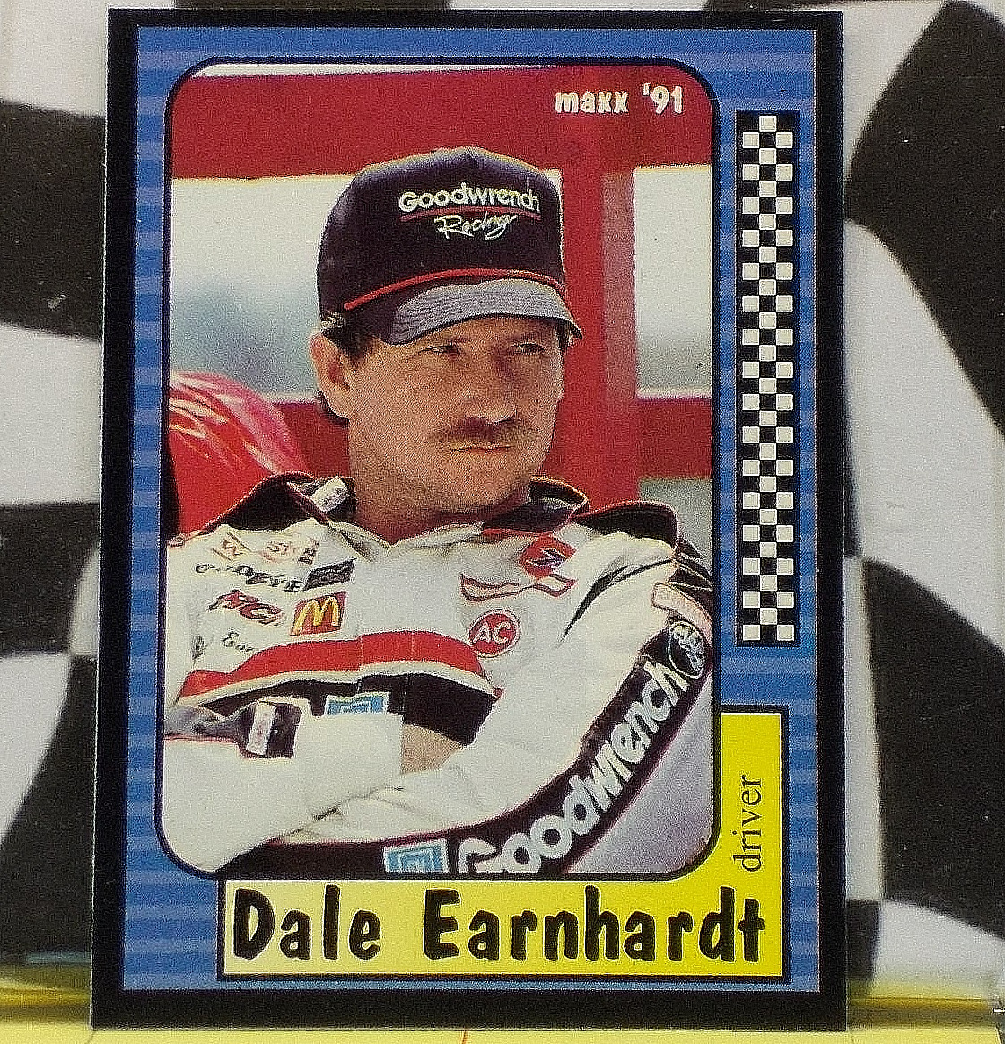 1991 MAXX NASCAR Card # 3 *** DALE EARNHARDT *** Driver
