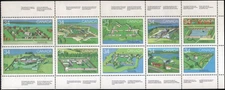 Canada #1050-1059 MNH block of 10