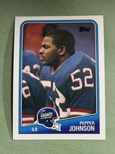 Pepper Johnson 1988 Topps New York Giants #283 MM553
