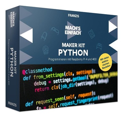 FRANZIS 67183 - Mach's einfach Maker Kit Python Christian Immler