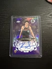 Kobe Sanders 2025-26 Topps Chrome Update Chromographs Auto CH-KSA Purple (#d 75)