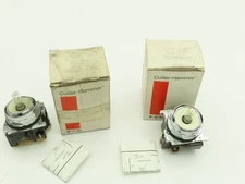 Cutler Hammer 10250T202N Indicator Light 240V 30.5mm No Lens  LOT OF 2