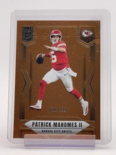 PATRICK MAHOMES II 2025 DONRUSS ELITE ORANGE /199 #55 CHIEFS Q6233