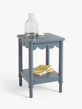 John Lewis Hem Side Table Loch Blue  Brand New Boxed Product Code 86222301