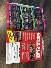 Mega Play Sega Video Game Magazine Strider Returns Vol 4 No 4 August 1993