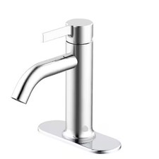 Glacier Bay Ryden Single-Handle Single-Hole Bathroom Faucet in Chrome 1008088959