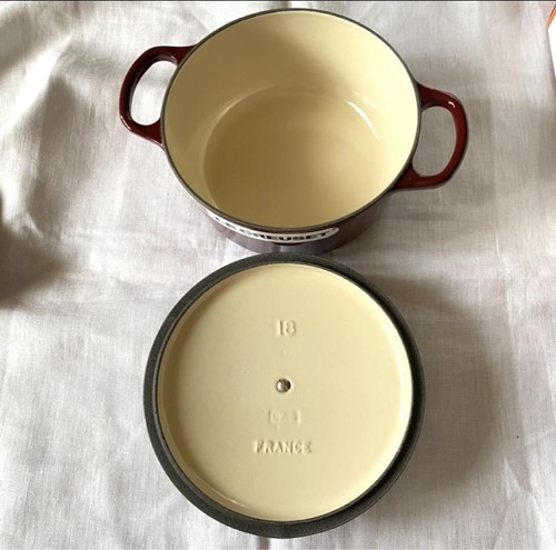 LeCreuset Le Creuset Cocotte Ronde 18cm RHONE selten unbenutzt JP - Bild 14 von 14