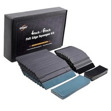 20pcs Vinyl Squeegee 4 Inch /6 inch Felt Edge Vinyl Scraper Decal Mix Color