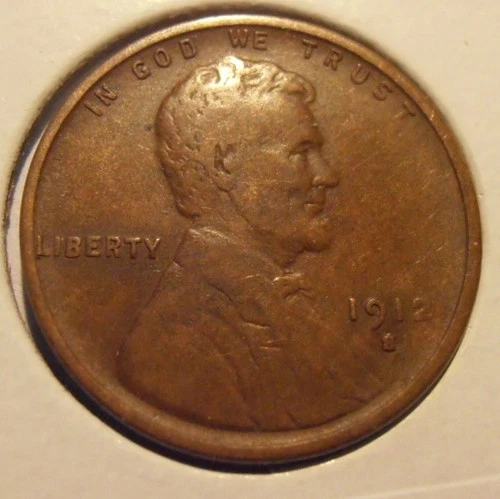 1912 S Lincoln Cent, FINE,  Semi-Key Coin, (12SCD3)