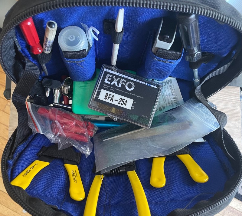 Siecor LANscape Connector Fiber Optic Tool Kit - TKT-UNICAM