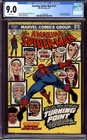 AMAZING SPIDER-MAN #121 CGC 9.0 WHITE PAGES // "DEATH" OF GWEN STACY 1973