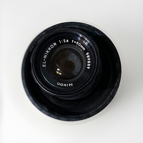 Nikon El-Nikkor f 50mm 1:4 Enlarging Lens Made in Japan 274883 CP-2 Case - Picture 2 of 13