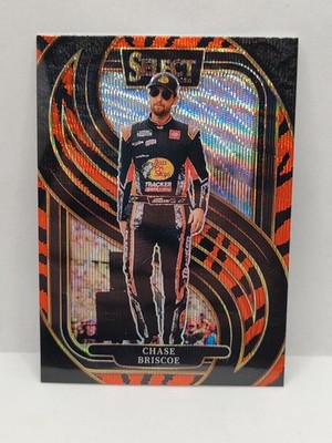 2025 SELECT NASCAR CHASE BRISCOE TRACKSIDE Tiger PRIZM Ultra RARE SSP Case Hit