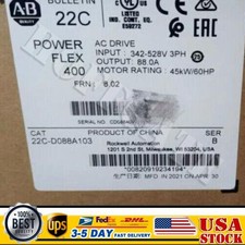 NEW  PowerFlex 400 45 kW 60 HP AC Drive Allen-Bradley 22C-D088A103 US Free Tax