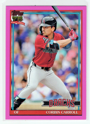 2026 Topps Series 1 Corbin Carroll Pink (RAW)