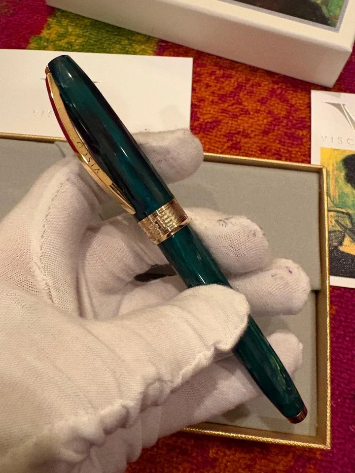 Pluma Estilográfica Visconti Van Gogh - El Lector de Novelas - NUEVA.  Plumín M Foto 2 de 4