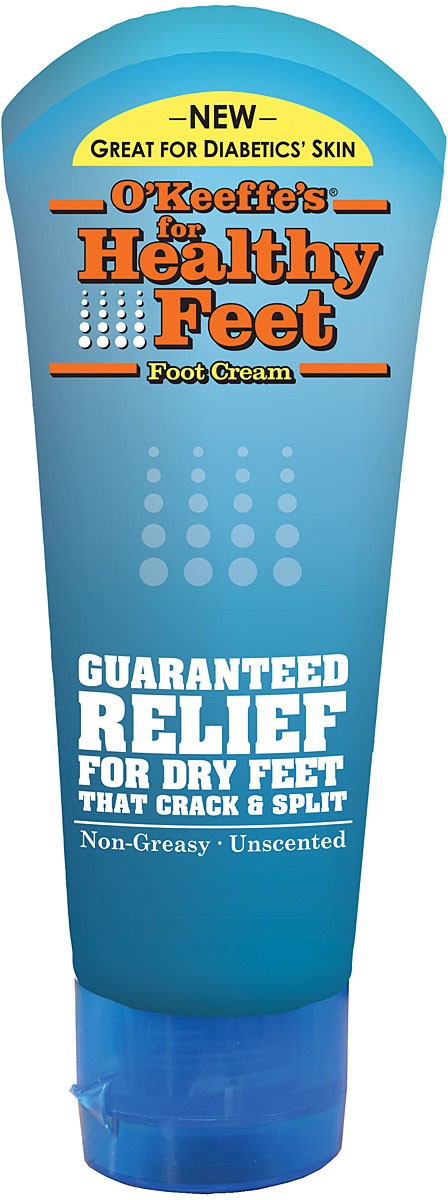 Крем для здоровых ног OKeeffes 3 унции -Увлажняющий восстанавливающий кожу без запаха 3990₽