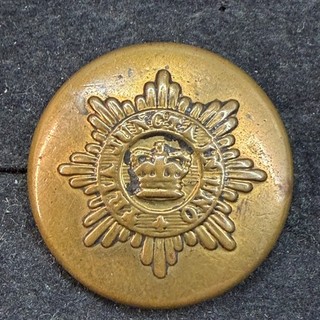 Victorian Household Division mess waiters button British Army QVC