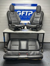 2010-2015 Chevrolet Camaro Ss Oem Factory Complete Black Leather Seats Set 2010-2015 Chevrolet Camaro Ss Oem Factory Complete Black Leather Seats Set