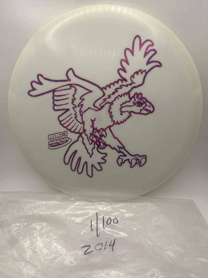 INNOVA DISC GOLF 2014 White XXL BIG BIG BIRD ROC3 100 Made 180g Extremely Rare!! - Image 2 of 4