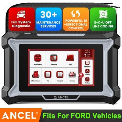 ANCEL DS160 For Ford Bidirectional Car OBD2 Scanner Diagnostic Tool ECU Coding