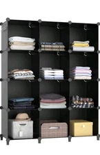 HOMIDEC Closet Organizers and Storage, 12 Cube Storage Organizer, Portable...