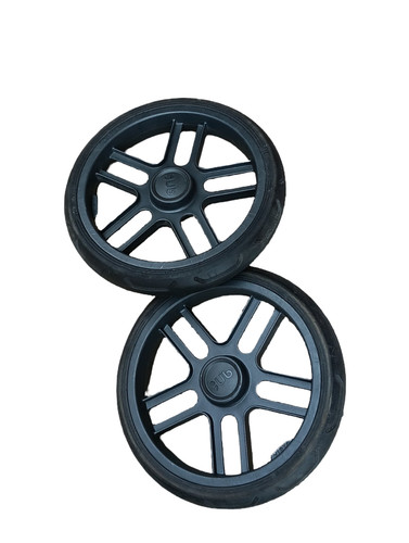 Set of Rear Wheels for Uppababy Vista / VISTA V2 / V3 Stroller  excellent+