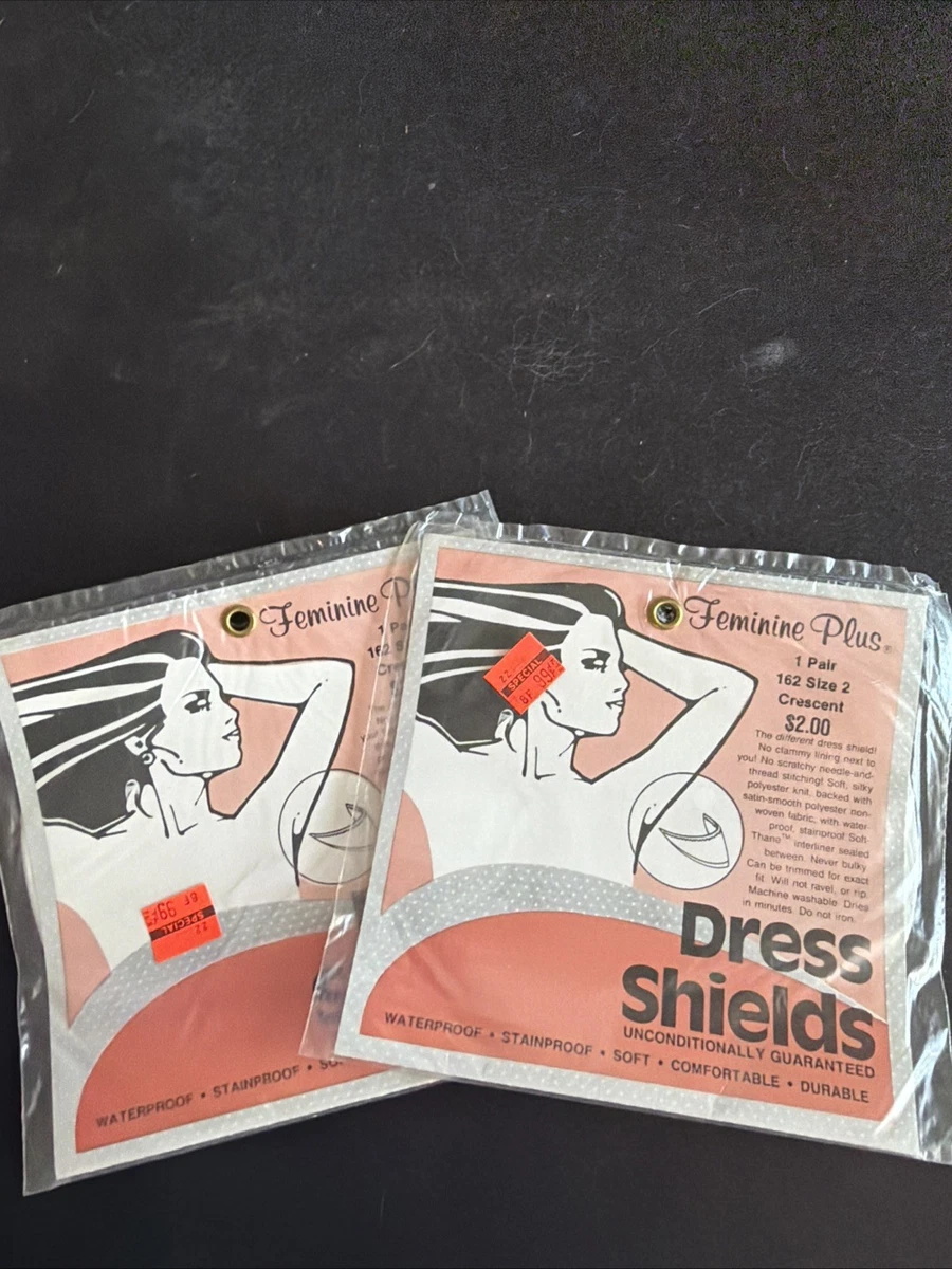 dress shields for women Kleinert's Reusable Underarm Regular Sleeves, Light-Moderate Sweat Protection, Washable with Safety Pins Beige : Beauty & Personal Care Raise your hand if youre ever been embarrassed to raise your hand dress shields products for sale