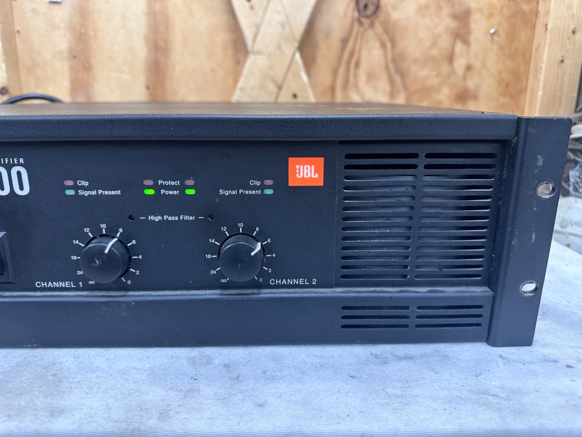 JBL MPX600 Stereo Power Amplifier Amp 600 Watts Per Channel - Four