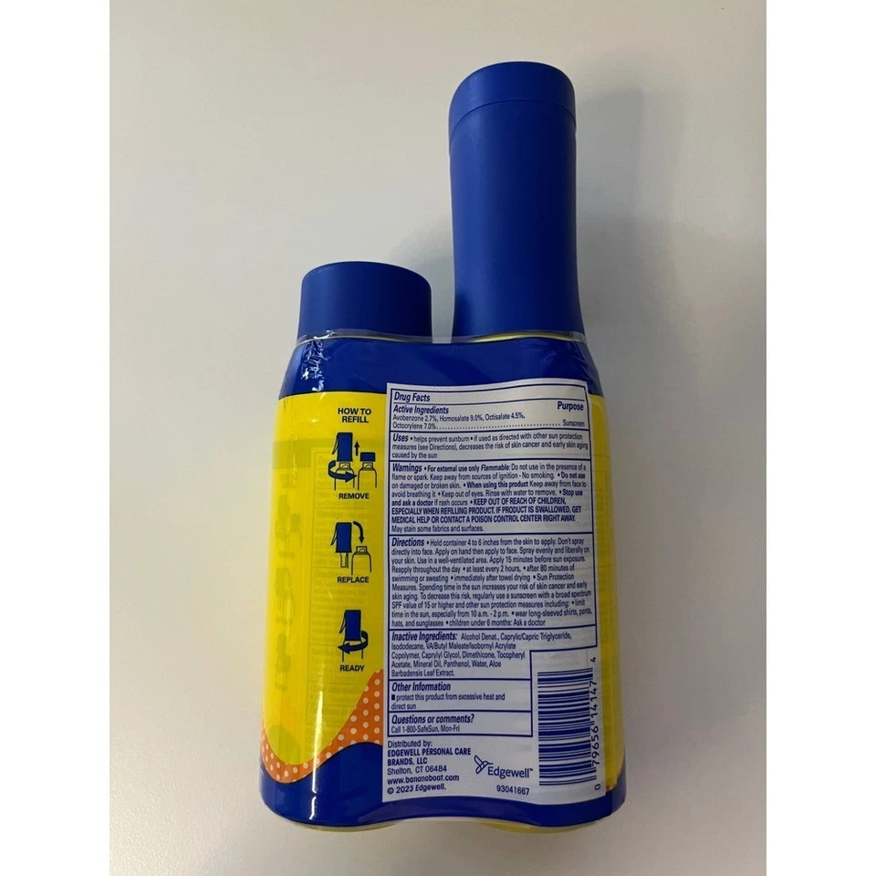 Banana Boat Kids Sunscreen Spray SPF 50+ Starter Pack 1 Sprayer + 1 Refill - Image 4 of 4