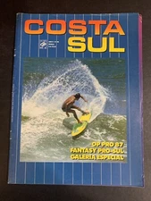 1987 * Surf Magazine * Costa Sul * VERY RARE * Brasil Portuguese * OP PRO #RD-11