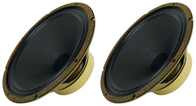 (2) Celestion G12M-65 Creamback 12'' 65W Guitar Speakers 16 Ohm W/Ceramic Magnets