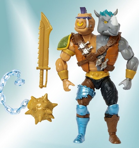 MOTU x TMNT: Turtles of Grayskull Actionfigur 2Bopsteady 14 cm von Mattel - Picture 13 of 13