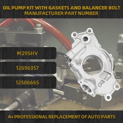M295HV High Volume Oil Pump Kit Compatible with 4.8L 5.3L 6.0L Silverado Avalan - Picture 3 of 8