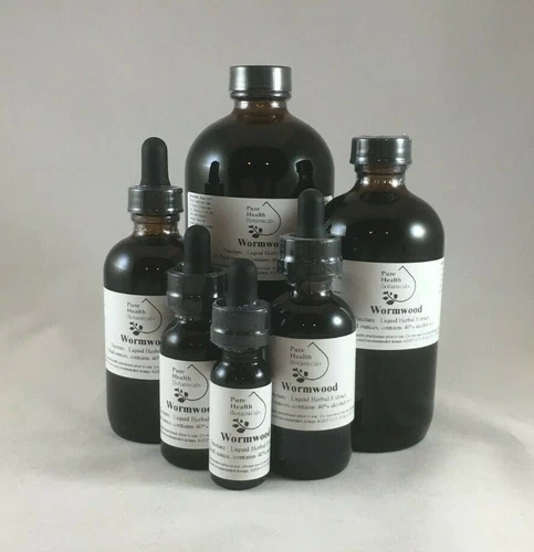 Wormwood Tincture/Extract- Artemisia Absinthium, Highest Quality, Multiple Sizes