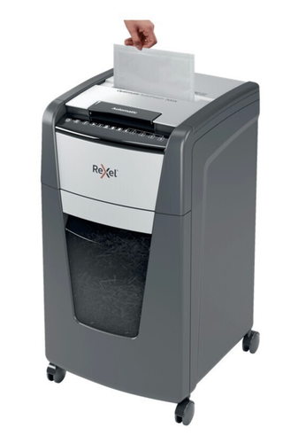 REXEL 2020300XEU OPTIMUM AUTOFEED+ 300X Déchiqueteuse À Fragments, 60LT - Afbeelding 4 van 6
