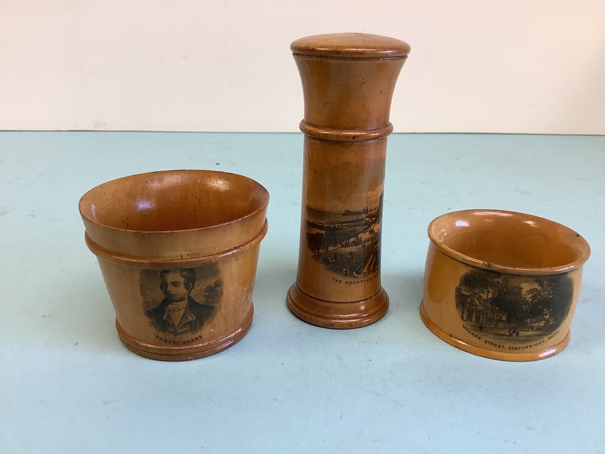 Group of 3 Mauchline Ware Pieces | eBay