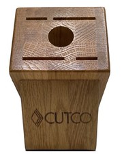 Cutco Essentials Knife Block 5 Place Wood Block Made In USA
