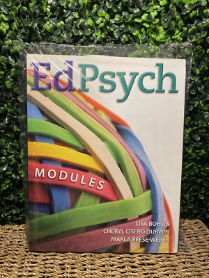 EDPSYCH: MODULES By Lisa Bohlin & Cisero Cheryl Durwin *Excellent Condition*