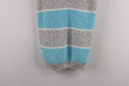 Deadstock Vintage 70s Streetwear Womens Medium Striped Ribbed Knit Tank Top USA - Bild 3 von 10