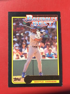 1992 Topps McDonald's Limited Edition Baseball's Best Ken Griffey