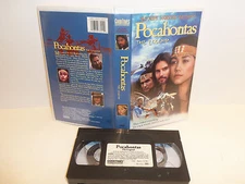 1995 Pocahontas The Legend First Edition Clamshell VHS Live Action Movie