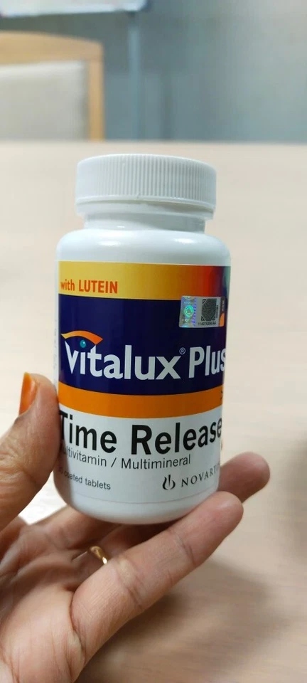 Мультивитаминные и мультиминеральные препараты Vitalux Plus Time Release 30-е БЕСПЛАТНАЯ ДОСТАВКА - Изображение 3 из 4