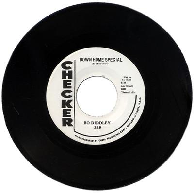 BO DIDDLEY  ''DOWN HOME SPECIAL c/w MUMBLIN' GUITAR'' 1950's R&B