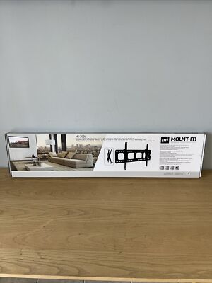 MOUNT-IT! MI-303L Heavy-Duty Tilting TV Wall Mount For 42in To 80in