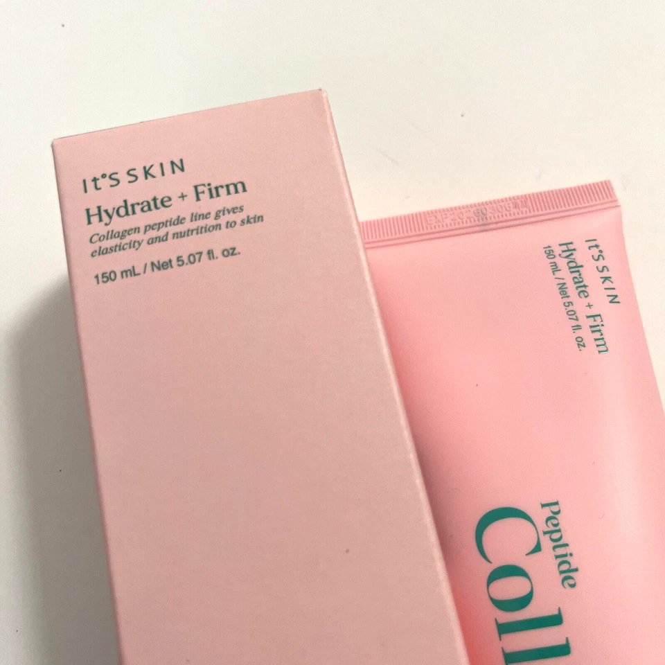 Lote 3 piezas Coreano IT'S SKIN Péptido Colágeno Espuma Limpiadora 150 ml Limpiador K-Beauty Foto 4 de 4