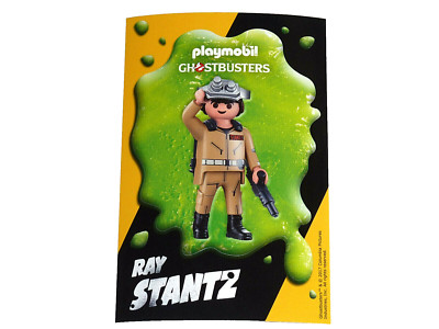 PLAYMOBIL AUFKLEBER GHOSTBUSTERS - RAY STANTZ NEU STICKER AUTOCOLLANT 스티커 ステッカー