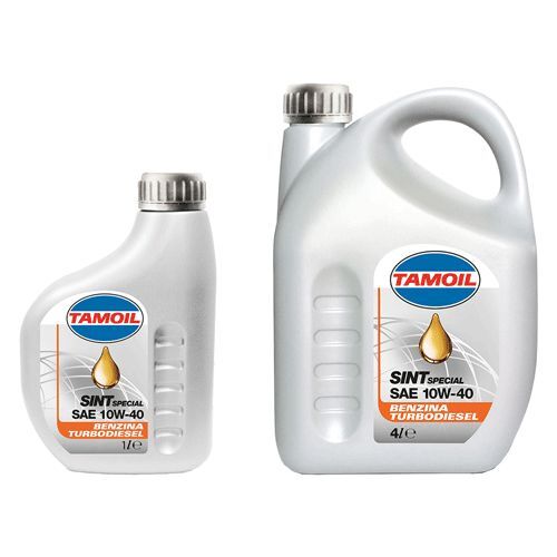 OLIO MOTORE PER AUTOVETTURE 'TAMOIL SINT' 10W40 - lt. 4  pz 4